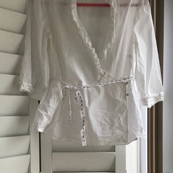 Wrap around blouse NWT - Picture 5 of 16
